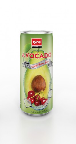 250ml Avocado with Cherry Juice